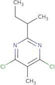 2-(Butan-2-yl)-4,6-dichloro-5-methylpyrimidine