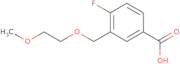 4-Fluoro-3-[(2-methoxyethoxy)methyl]benzoic acid