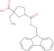 3-Ethyl-1-{[(9H-fluoren-9-yl)methoxy]carbonyl}pyrrolidine-3-carboxylic acid