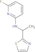 6-Fluoro-N-[1-(1,3-thiazol-2-yl)ethyl]pyridin-2-amine