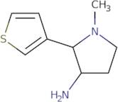 1-Methyl-2-(thiophen-3-yl)pyrrolidin-3-amine