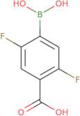 4-Borono-2,5-difluorobenzoic acid