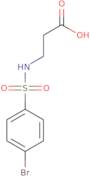 N-[(4-Bromophenyl)sulfonyl]-beta-alanine