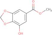 7-Hydroxy-1,3-benzodioxole-5-carboxylic Acid Methyl Ester