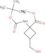 Methyl cis-1-((tert-butoxycarbonyl)amino)-3-(hydroxymethyl)cyclobutane-1-carboxylate