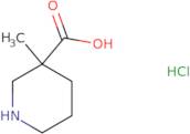 3-Methylpiperidine-3-carboxylic Acid Hydrochloride