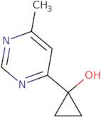 1-(6-Methylpyrimidin-4-yl)cyclopropan-1-ol