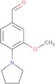 3-Methoxy-4-pyrrolidin-1-yl-benzaldehyde