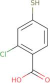 2-Chloro-4-sulfanylbenzoic acid