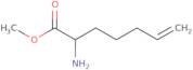 Methyl 2-aminohept-6-enoate