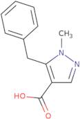 5-Benzyl-1-methyl-1H-pyrazole-4-carboxylic acid