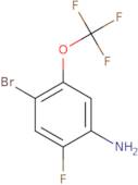 4-Bromo-2-fluoro-5-trifluoromethoxyphenylamine