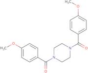 1,4-Bis(4-methoxybenzoyl)piperazine