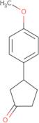 3-(4-Methoxyphenyl)cyclopentanone