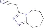 (6,7,8,9-Tetrahydro-5h-[1,2,4]triazolo[4,3-a]azepin-3-yl)-acetonitrile