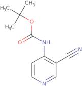 Carbamic acid, (3-cyano-4-pyridinyl)-, 1,1-dimethylethyl ester