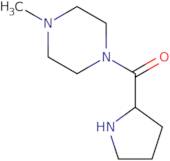 1-Methyl-4-(pyrrolidine-2-carbonyl)piperazine