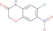 6-Chloro-7-nitro-2H-1,4-benzoxazin-3(4H)-one