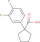 1-(3,4-Difluorophenyl)-cyclopentanecarboxylic acid