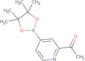 1-(4-(4,4,5,5-Tetramethyl-1,3,2-dioxaborolan-2-yl)pyridin-2-yl)ethanone