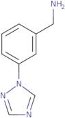 [3-(1H-1,2,4-Triazol-1-yl)phenyl]methanamine