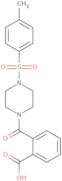 2-[4-(4-Methylbenzenesulfonyl)piperazine-1-carbonyl]benzoic acid