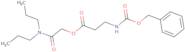 2-(Dipropylamino)-2-oxoethyl 3-(((benzyloxy)carbonyl)amino)propanoate