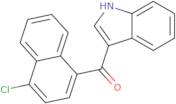 (4-Chloro-1-naphthalenyl)-1H-indol-3-yl-methanone