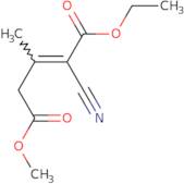 2-Cyano-3-methyl-pent-2-enedioic acid 1-ethyl ester 5-methyl ester