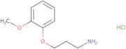 3-(2-Methoxyphenoxy)propylamine hydrochloride