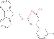 (3R)-3-({[(9H-Fluoren-9-yl)methoxy]carbonyl}amino)-3-(3-iodophenyl)propanoic acid