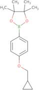 2-[4-(Cyclopropylmethoxy)phenyl]-4,4,5,5-tetramethyl-1,3,2-dioxaborolane