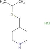 4-[(Propan-2-ylsulfanyl)methyl]piperidine hydrochloride