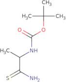 tert-Butyl N-[(1S)-1-carbamothioylethyl]carbamate