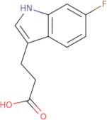 3-(6-Fluoro-1H-indol-3-yl)propanoic acid