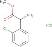 Methyl amino(2-chlorophenyl)acetate hydrochloride