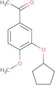1-(3-(Cyclopentyloxy)-4-methoxyphenyl)ethanone