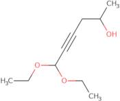 6,6-Diethoxyhex-4-yn-2-ol