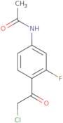 N-[4-(2-Chloroacetyl)-3-fluorophenyl]acetamide