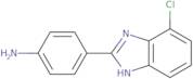 4-(4-Chloro-1H-1,3-benzodiazol-2-yl)aniline