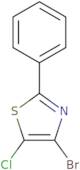 4-Bromo-5-chloro-2-phenylthiazole