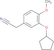 3-(Cyclopentyloxy)-4-methoxyphenylacetonitrile