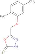 5-(2,5-Dimethylphenoxymethyl)-1,3,4-oxadiazole-2-thiol