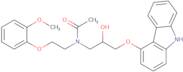 (±)-N-[3-(9H-Carbazol-4-yloxy)-2-hydroxypropyl]-N-[2-(2-methoxyphenoxy)ethyl]acetamide