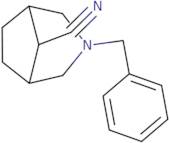 3-benzyl-3-azabicyclo[3.2.1]octane-8-carbonitrile