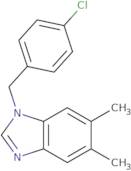 1-(4-Chlorobenzyl)-5,6-dimethyl-1H-benzimidazole