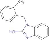 1-[(2-Methylphenyl)methyl]-1H-1,3-benzodiazol-2-amine