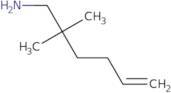 2,2-Dimethylhex-5-en-1-amine