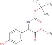 (R)-Methyl 2-((tert-butoxycarbonyl)amino)-2-(4-hydroxyphenyl)acetate