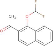 1-[1-(Difluoromethoxy)naphthalen-2-yl]ethan-1-one